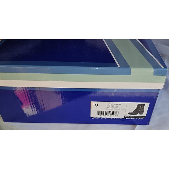 White Mountain Women's Dessert Zipper Booties - Picture 6 of 6